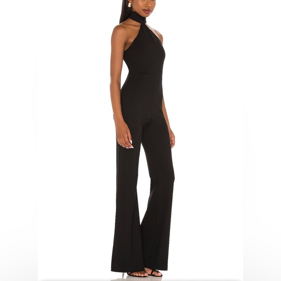 Amanda Uprichard - Queens Jumpsuit in Black - Picture 2 of 3